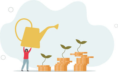 Time to take a break, coffee break time to relax and refresh from long stress interval, free from bored,flat design with people.