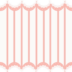 Baby Shower Background Banner Pink
