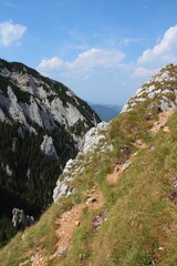 Piatra Craiului mountains in Romania