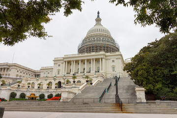 Naklejka premium United States Capitol Buidling Washington DC, USA