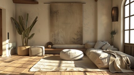 mediterranean living room