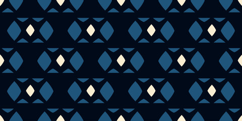 Dimonds seamless pattern vector background vintage design. High resolution image digital illustration. Easy to recolor allover print block.