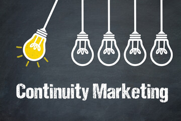 Fototapeta premium Continuity Marketing