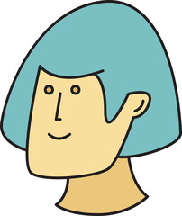 Woman Face Avatar