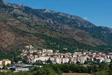 Naklejka premium Frankreich - Korsika - Corte