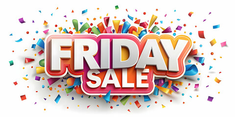 A beautiful black Friday sale text