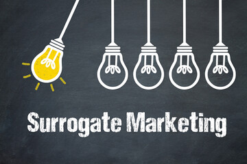 Fototapeta premium Surrogate Marketing