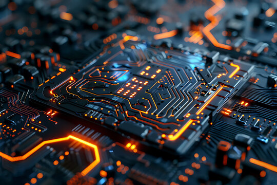 Language model of artificial intelligence with chips.