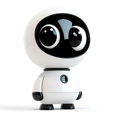 Cute Robot with Big Eyes.
