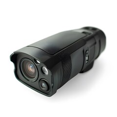 Security Camera Isolated on White Background.