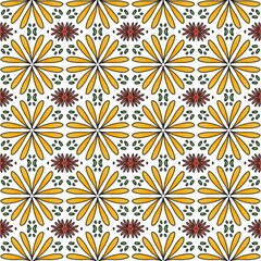 Flower pattern background image