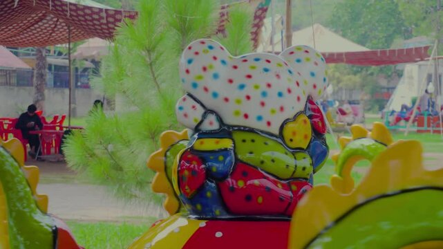 Amusement Park Rotating Swing, Children's Toy