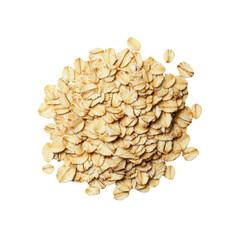 Rolled Oats Close Up