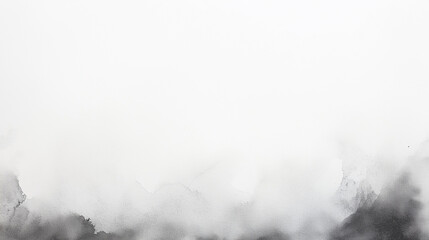 Abstract horizontal watercolor background. Black and white colored empty space background illustration for ppt slides