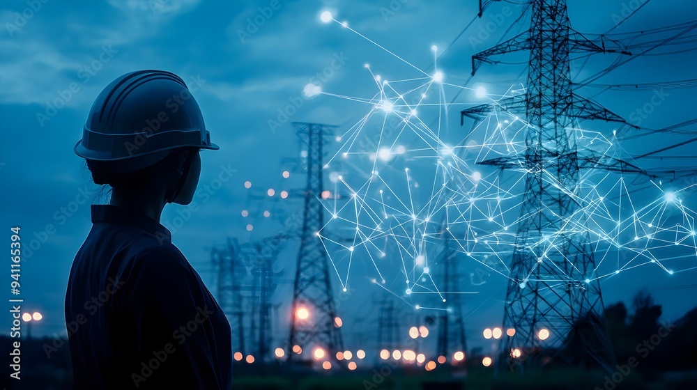 Poster digital twin technology powering the development of intelligent smart grid infrastructure with advan