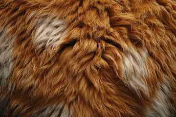Fototapeta premium An animal fur background, of textures and natural color. Generative AI