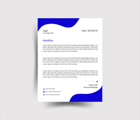 Business letterhead, design  mockup, templet, graphc