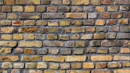 Close-Up of Old Brick Wall