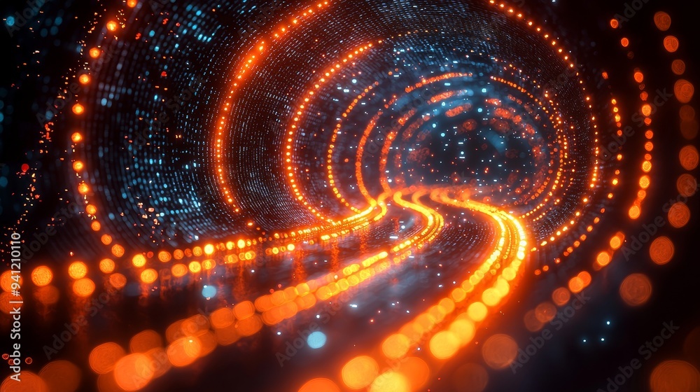 Aufkleber Opens a portal to trending information into its interconnected dimensions