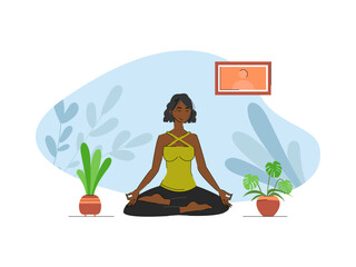 Woman Doing Fitness Exercises