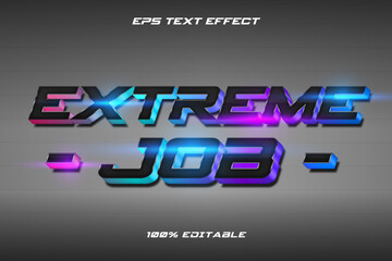 sport race text effect