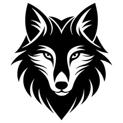 Wolf head vector illustration 