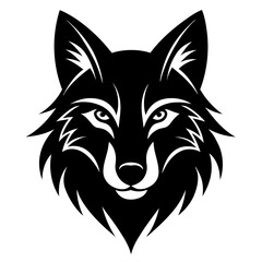 Wolf head vector illustration 