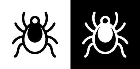 tick insect icon, bug vector illustration  © Lisa
