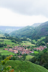 Carmona village view, Cantabria, Northern Spain