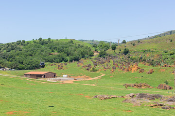 Obraz premium Cabarceno Natural Safari Park, Santander, Cantabria, Spain