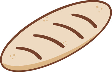 Freshly Baked Long Loaf Bread