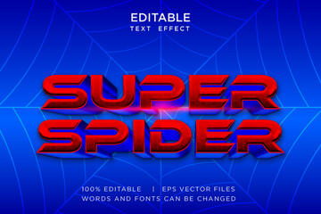 Editable Modern 3D Text Effect Template for Banner, Sale, and Event Promotion Design