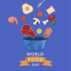 World food day poster square size