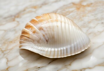 Obraz premium Seashell are beautiful, used as decorations, have patterns and colors.