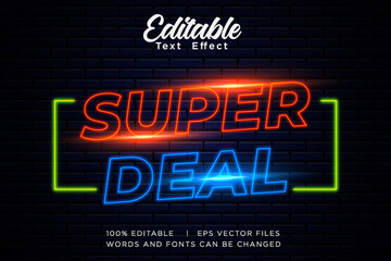 Editable Modern 3D Text Effect Template for Banner, Sale, and Event Promotion Design