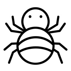Halloween Icon. Spider