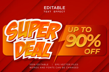 hot sale editable text effect