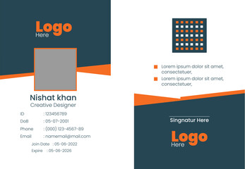 ID Card Template Design