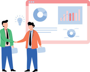 The boys are dealing.