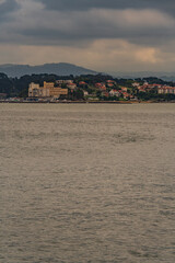 Paisaje en Santader, Cantabría.
