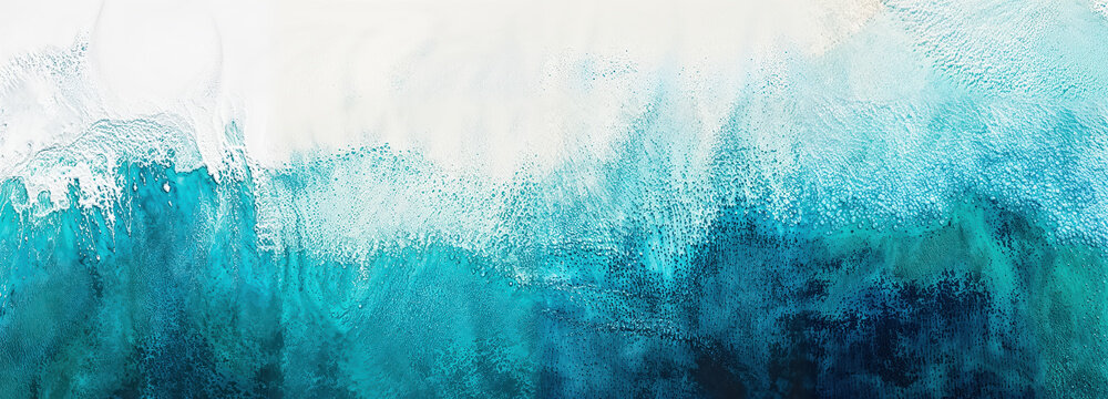 fond abstrait avec peinture et effet de mati&egrave;re - bleu