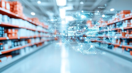 Digital Footprints: Navigating the Surreal Online Marketplace of E-commerce, Generative Ai