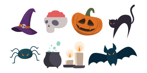 Assorted Halloween Items for Spooky Celebrations