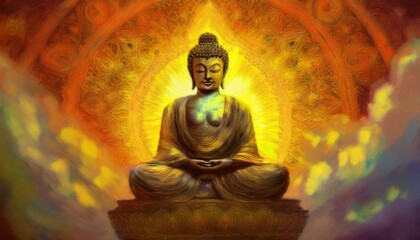 Fototapeta premium statue of buddha
