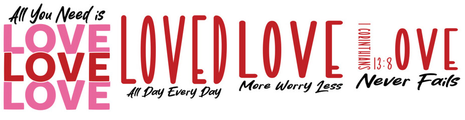 Creative Valentines Day Invitation, Labels And Badges Collection Vector Illustration for Bookmark, Gift Card, Icon