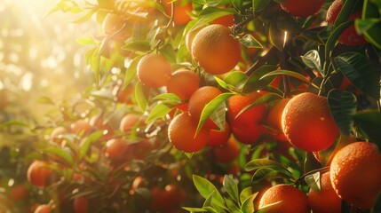 The Oranges on the Tree