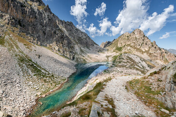 La boucle des Lacs de Fremamorta - Parc national du Mercantour - Alpes - Italie