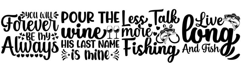 Minimalist Religious Design Big Calligraphic Lettering, Trendy Retro Style Illustration Set Vector Illustration for Printing Press, Decal, Greeting Card