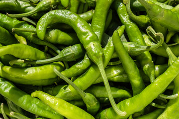 green chili peppers