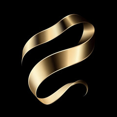 Golden ribbon

